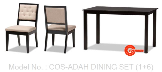COS-ADAH DINING SET (1+6)